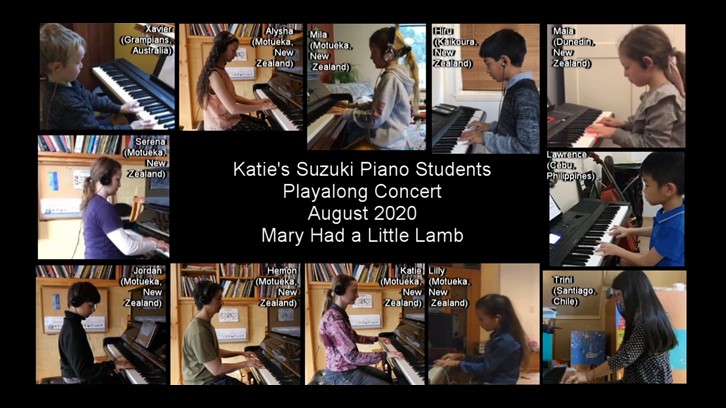 Piano Playalong Concert: Mary Had a Little Lamb